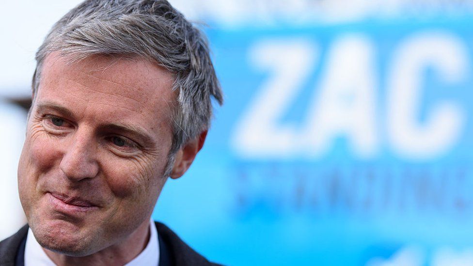 Zac Goldsmith campaigning in Sidcup 2016