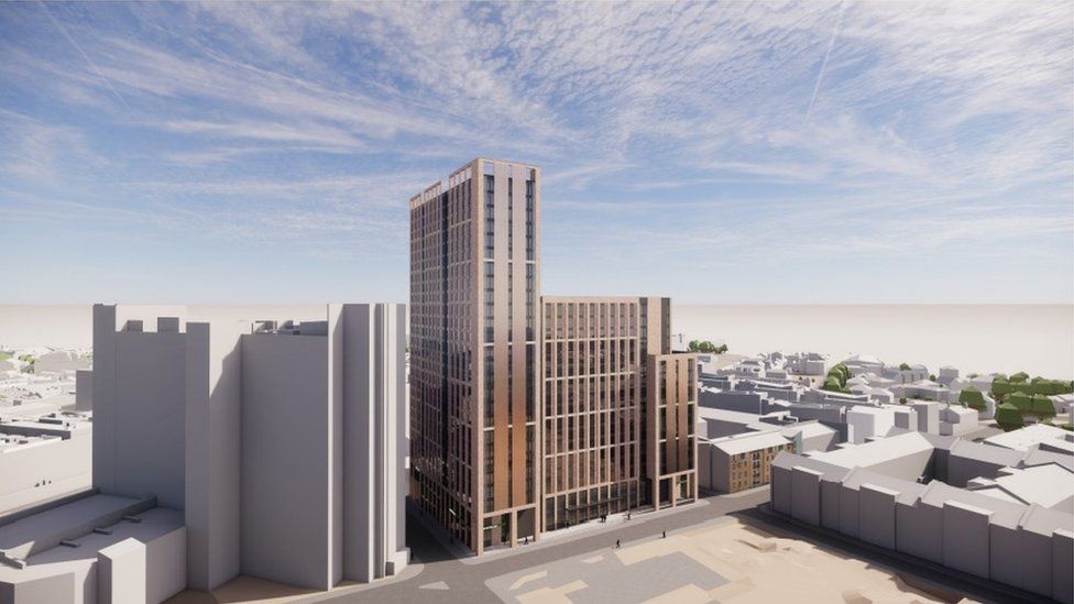 Sheffield's tallest building gets planning approval BBC News