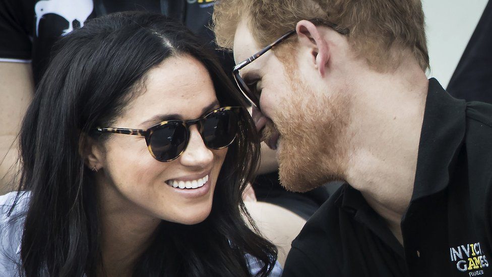 Meghan and Harry in 2017