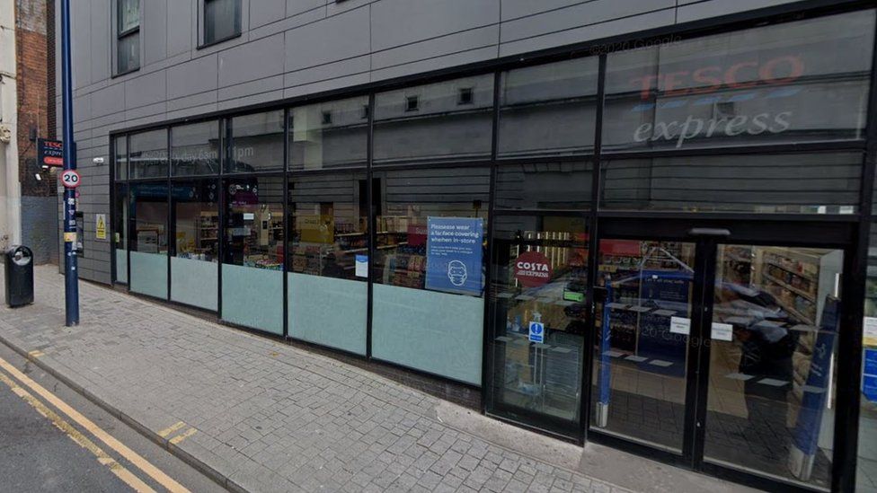 Tesco Express in Carr's Lane, Birmingham