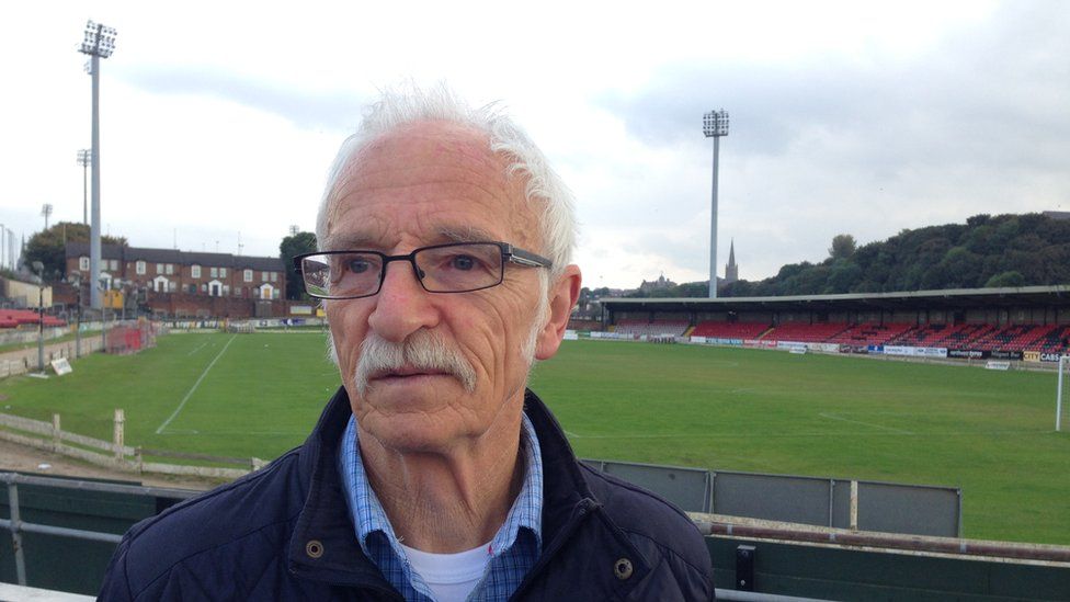 Derry City director Tony O'Doherty said "local kids" were behind the trouble