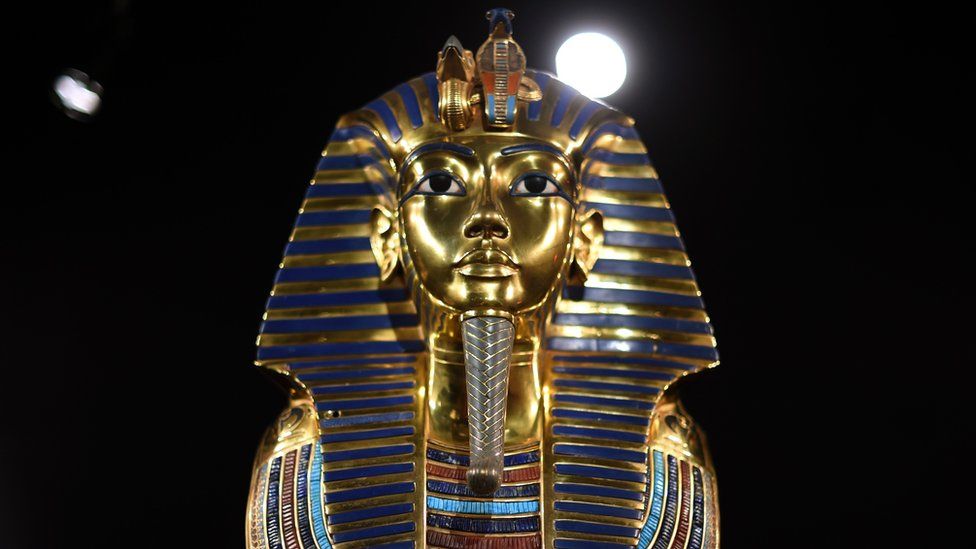 King Tutankhamun's burial mask