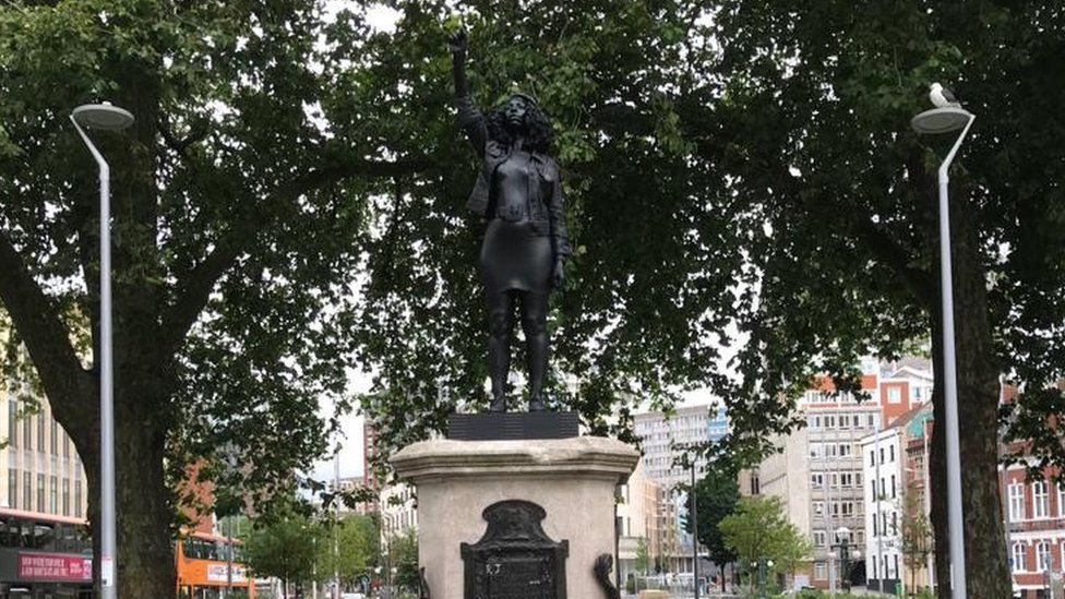 Jen Reid statue Bristol