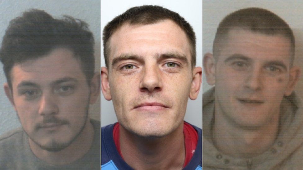 Christopher, Shane and Matthew Whiteley,