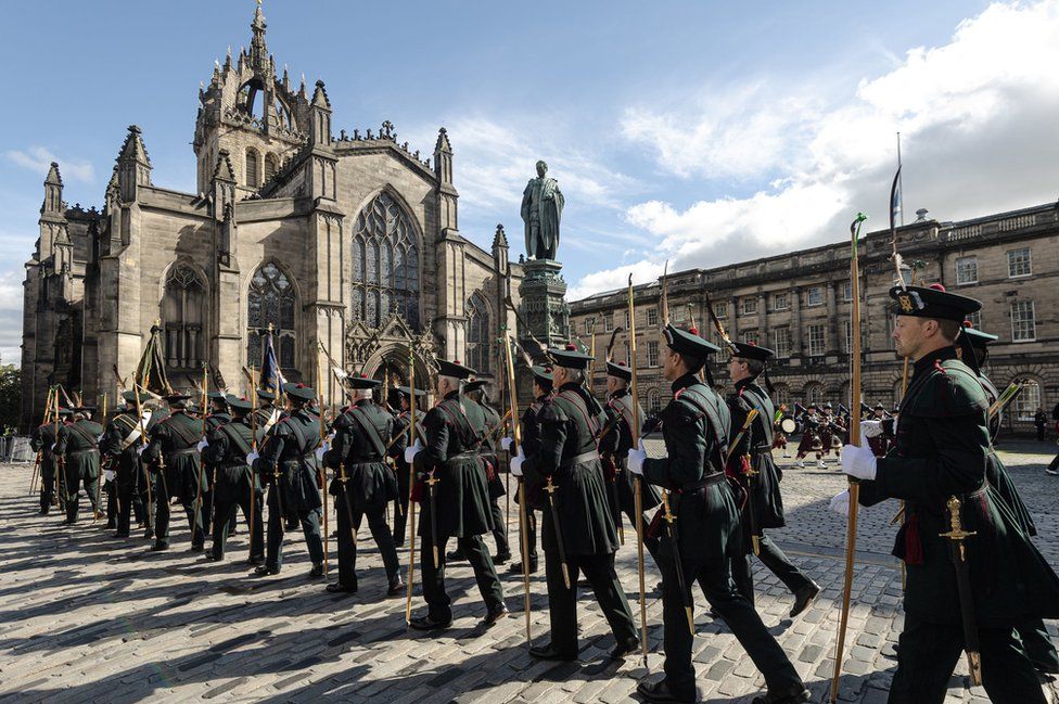 Royal Archers at St Giles' Cathedral