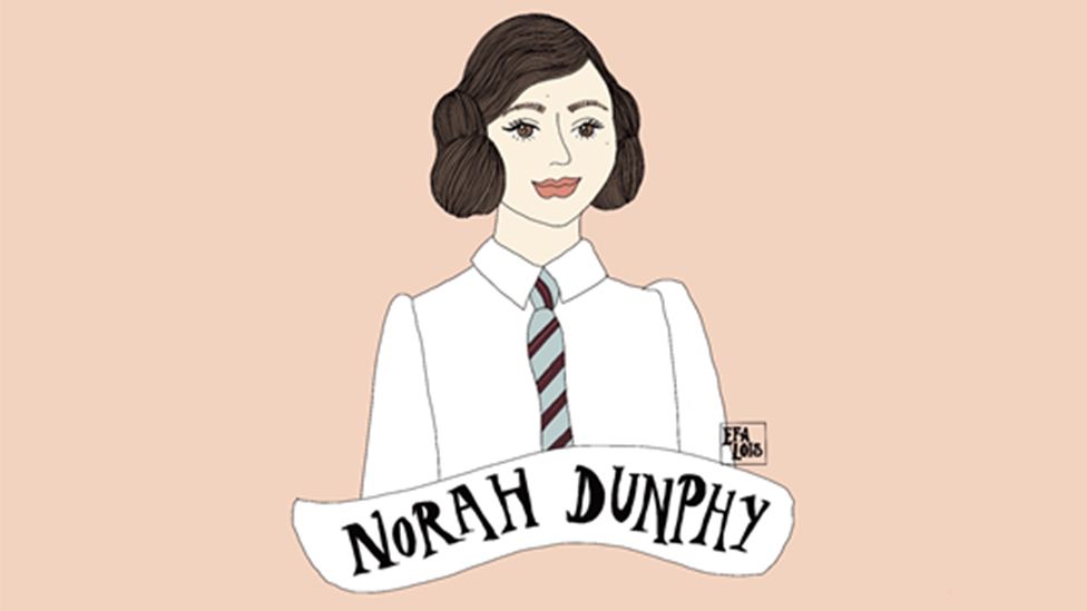 An illustration of Norah Dunphy
