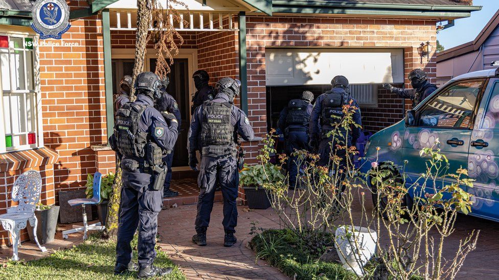Police raid on property in Sydney's Inner West