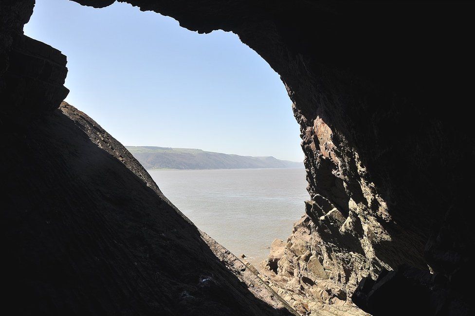 Hurlstone Point Gull Hole, Somerset