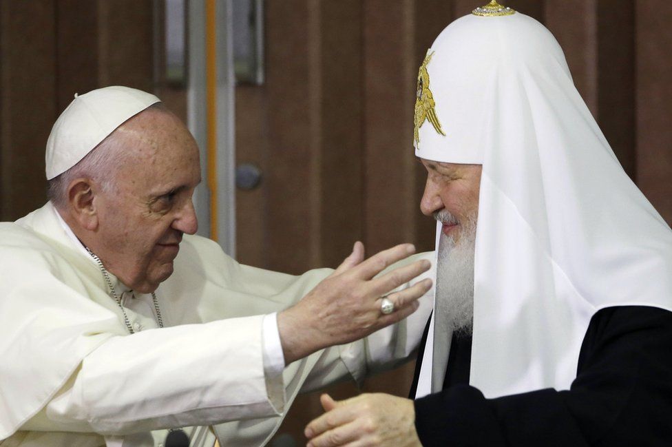 Meeting of Pope Francis and Patriarch Kirill
