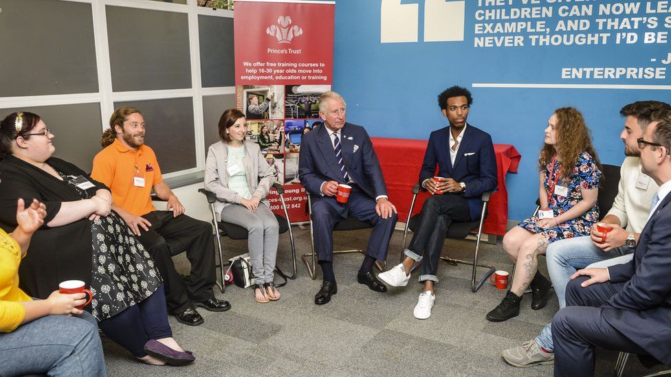 Prince Charles quizzes Tim Peake after space mission BBC News