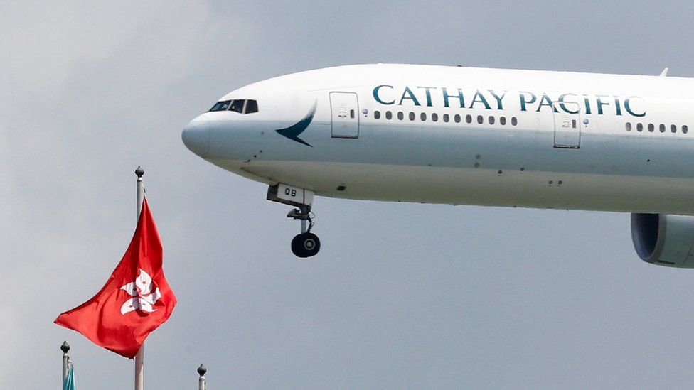 Cathay Pacific plane