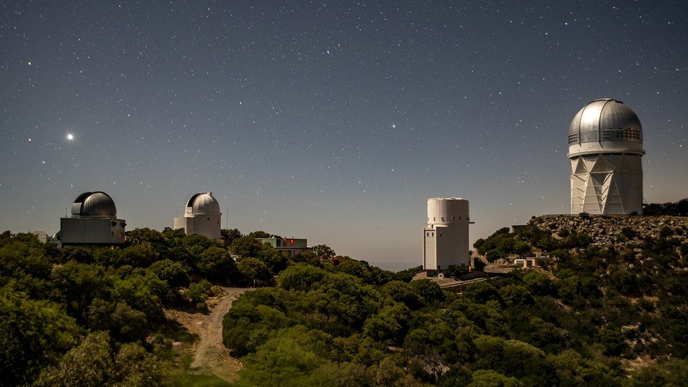 Kitt Peak National Observatory, near Tucson, Arizona