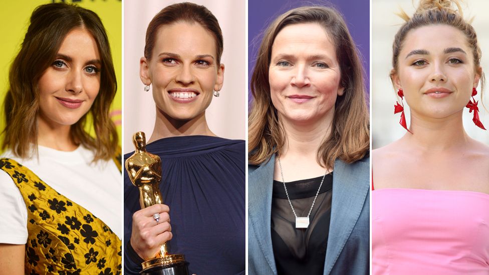 Alison Brie, Hilary Swank, Jessica Hynes and Florence Pugh