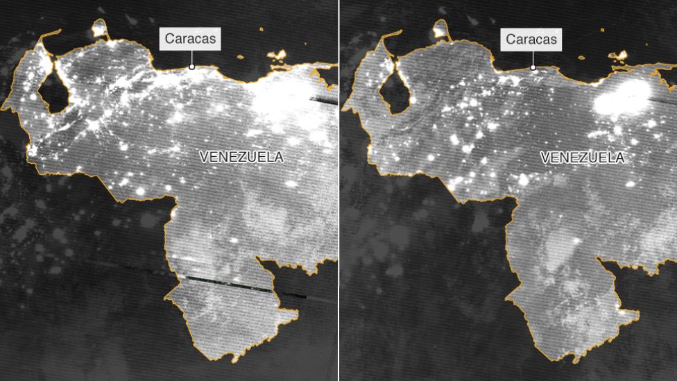 Venezuela desde el espacio