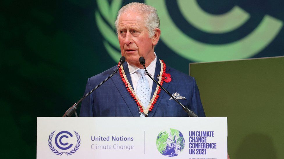 King Charles addressed leaders at COP26 in Glasgow last year