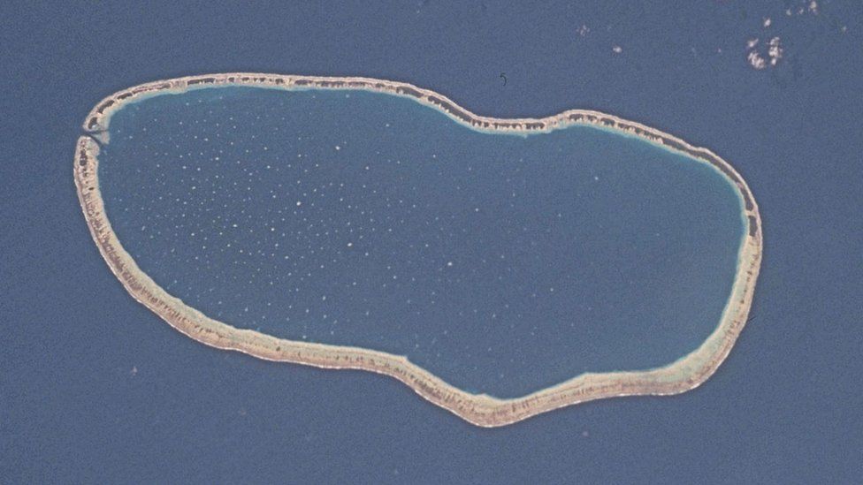 The Polynesian atoll of Faaite