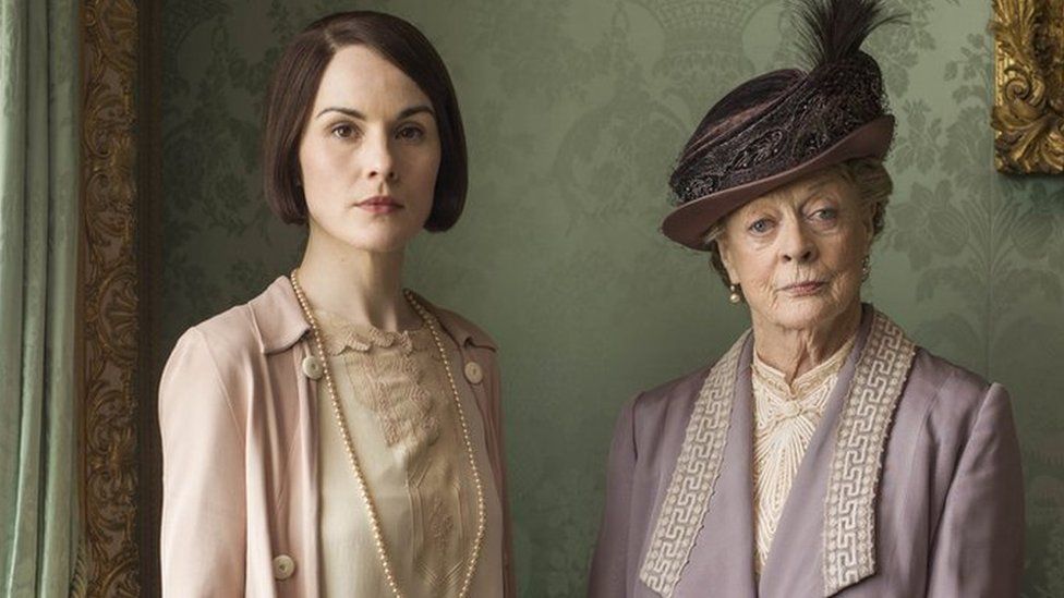 Michelle Dockery and Dame Maggie Smith