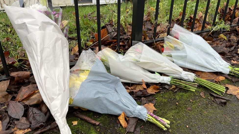 Floral tributes