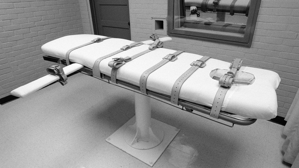 A death chamber in Texas