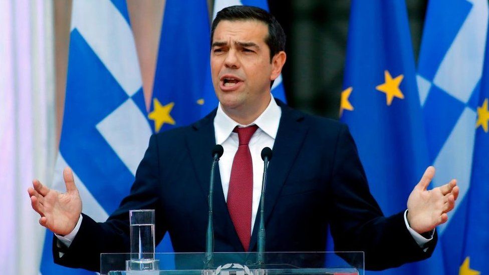 Greek Prime Minister Alexis Tsipras