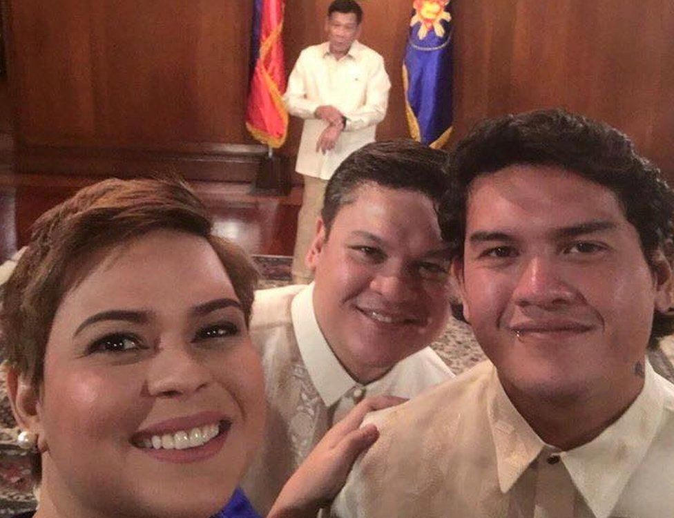 The Duterte siblings
