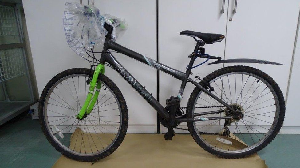 Detectives issued a photo of a mountain bike in their appeal for witnesses