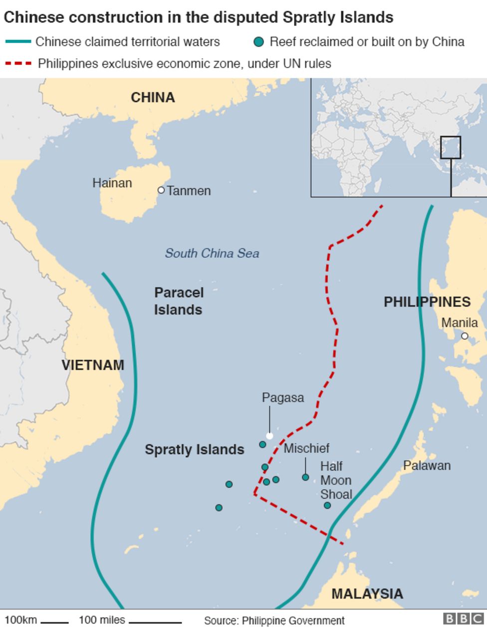 Why are Chinese fishermen destroying coral reefs in the South China Sea ...