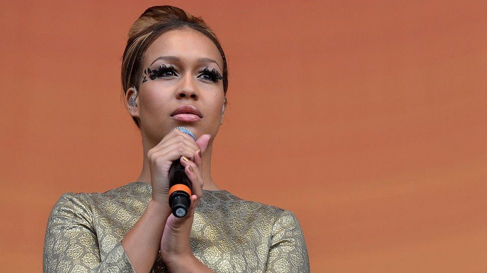 Rebecca Ferguson on stage at Radio 2 Live in Hyde Park on Sunday, 9 September 2012.