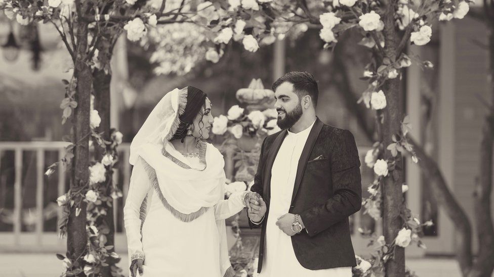 Alisha Rehman and her husband