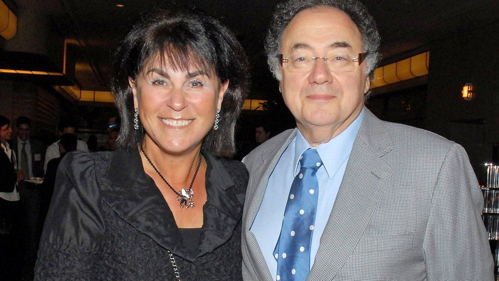 Honey and Barry Sherman at the annual United Jewish Appeal (UJA) fundraiser in Toronto, Ontario, Canada, August 24, 2010