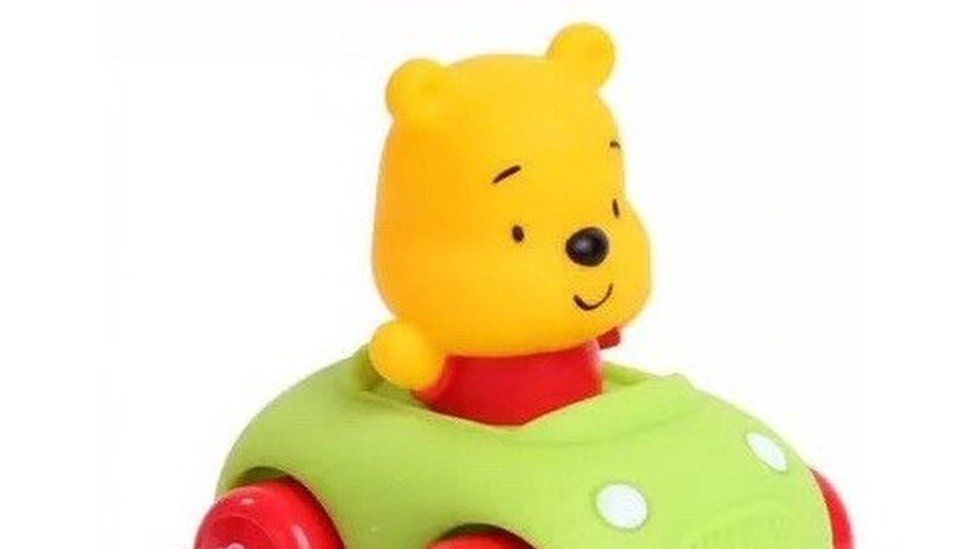 Picture of a Winnie the Pooh toy by Weibo user Diuz