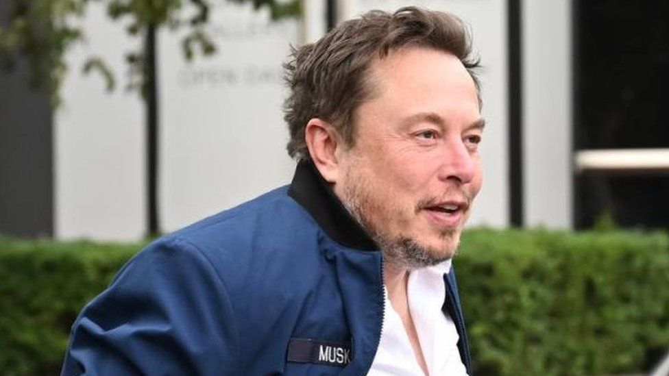 Elon Musk in New York on 17 September 2023.