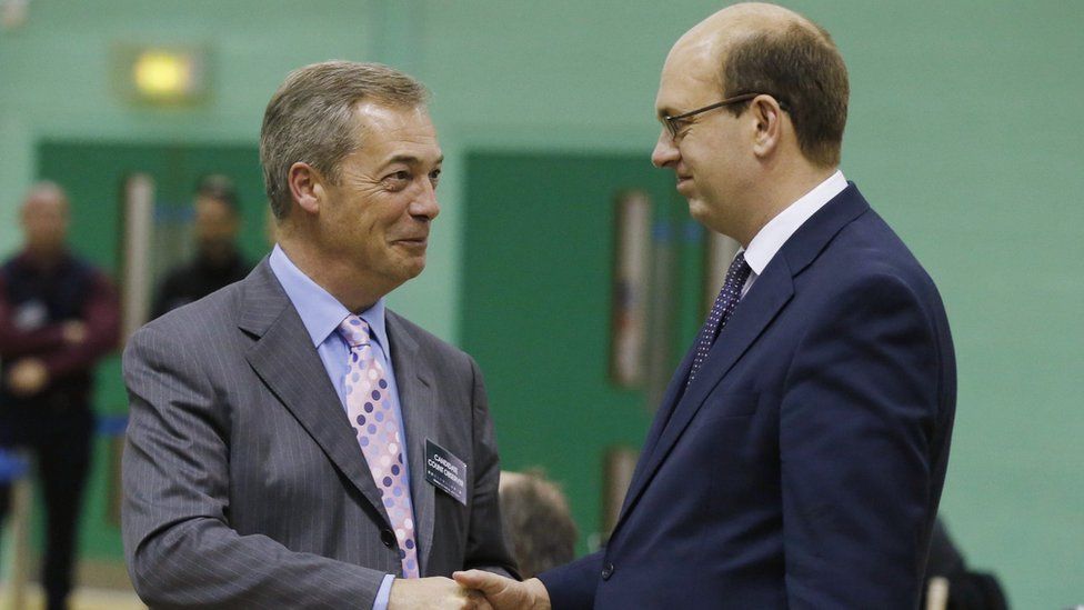 Nigel Farage and Mark Reckless