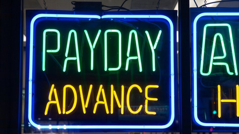 Payday advance sign