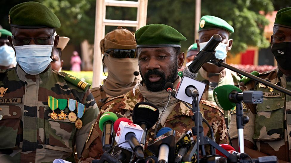 Mali military leader Assimi Goïta