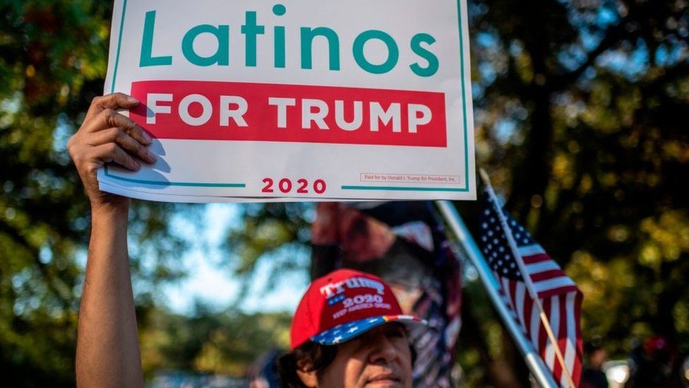 Latinos for Trump demonstration