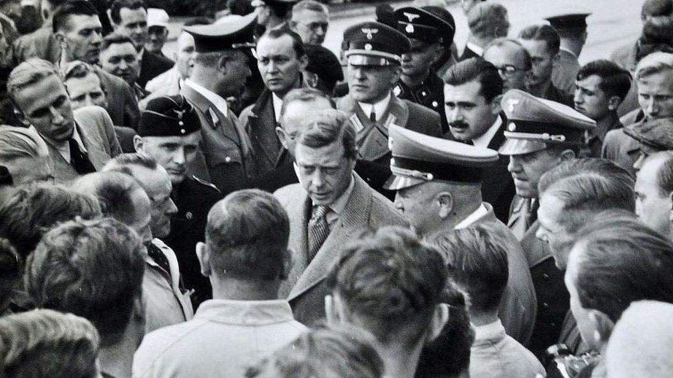 Duke of Windsor on Nazi Germany trip