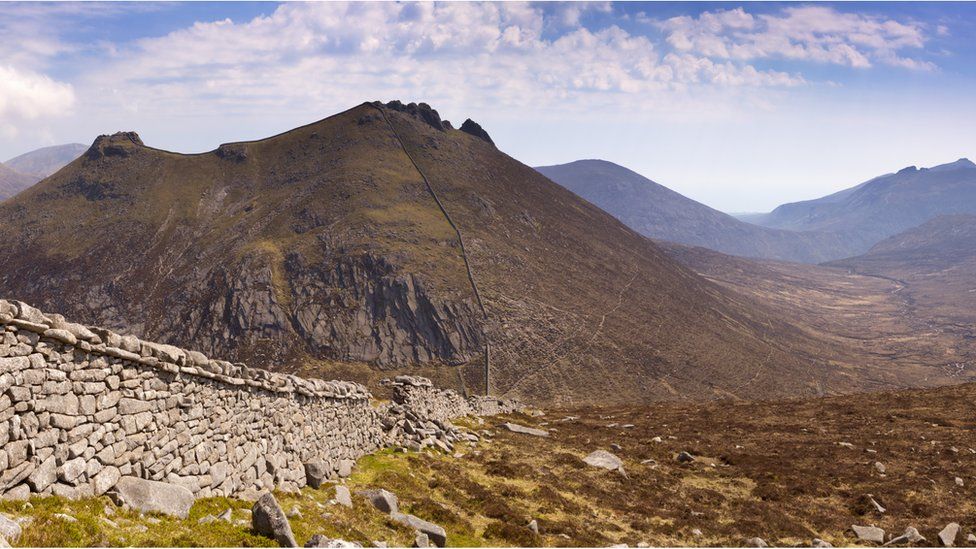 The Mourne Mountains in Northern Ireland