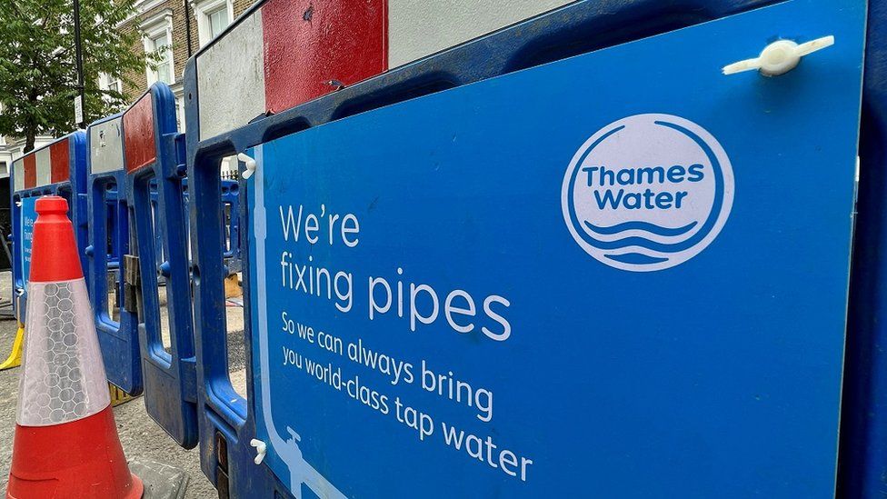 Thames Water sign
