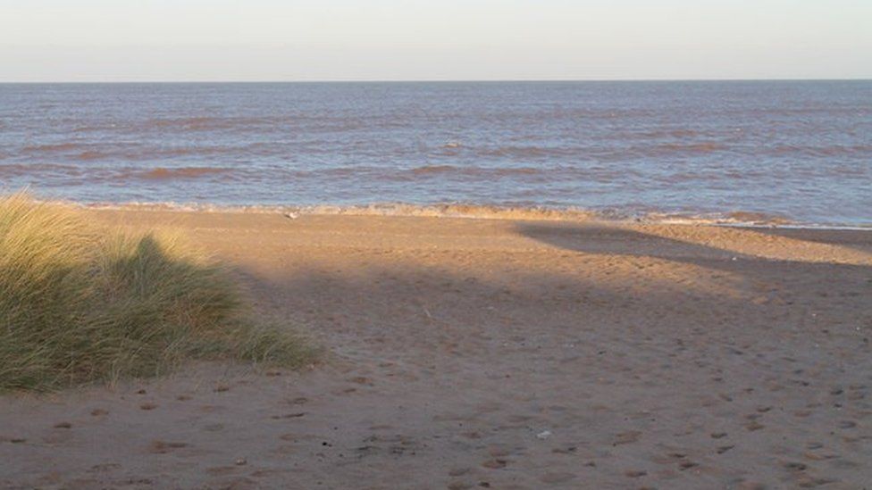 Beach south of Sutton on Sea