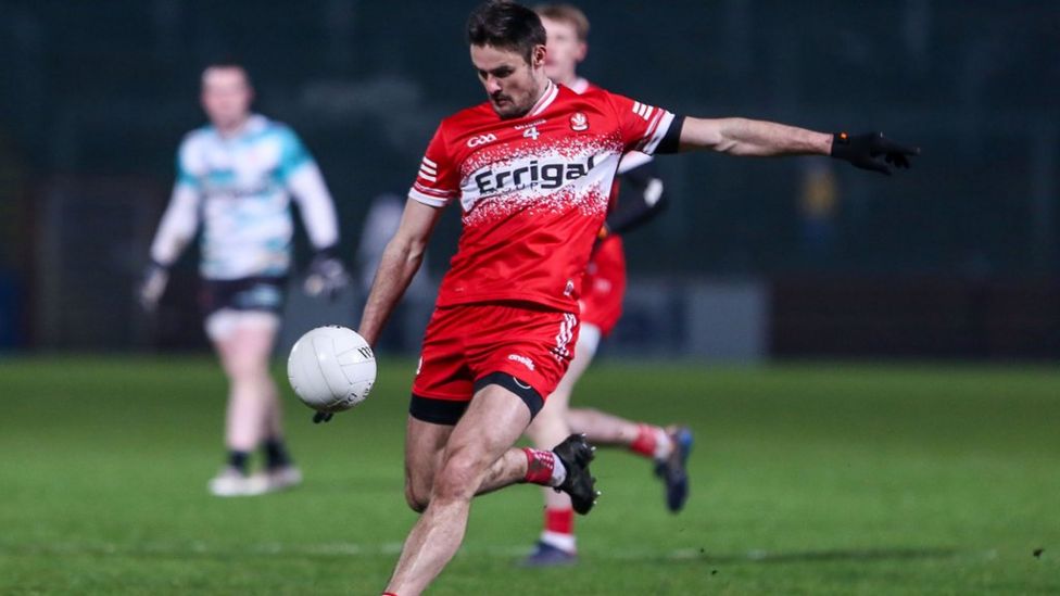 Dr McKenna Cup Holders Derry secure threepoint victory over Down