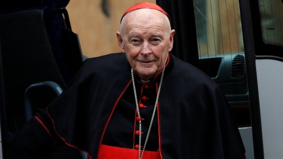Cardinal Theodore Edgar McCarrick pictured in 2013