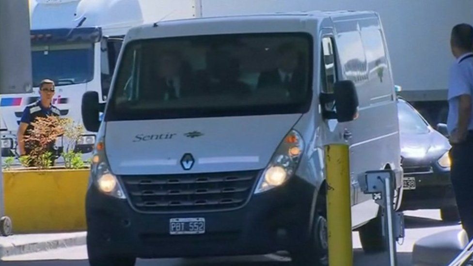 Van carrying Emiliano Sala's body
