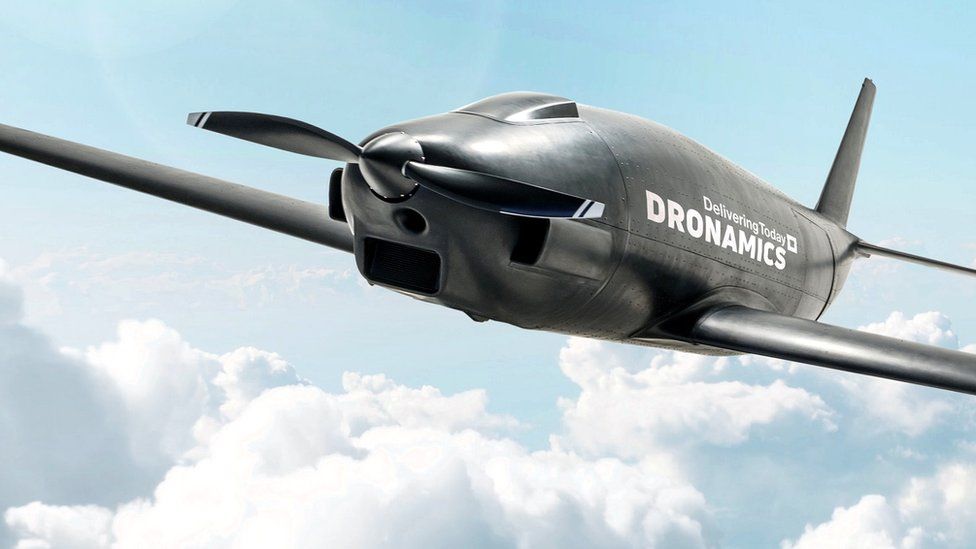 Artists impression of the Black Swan drone