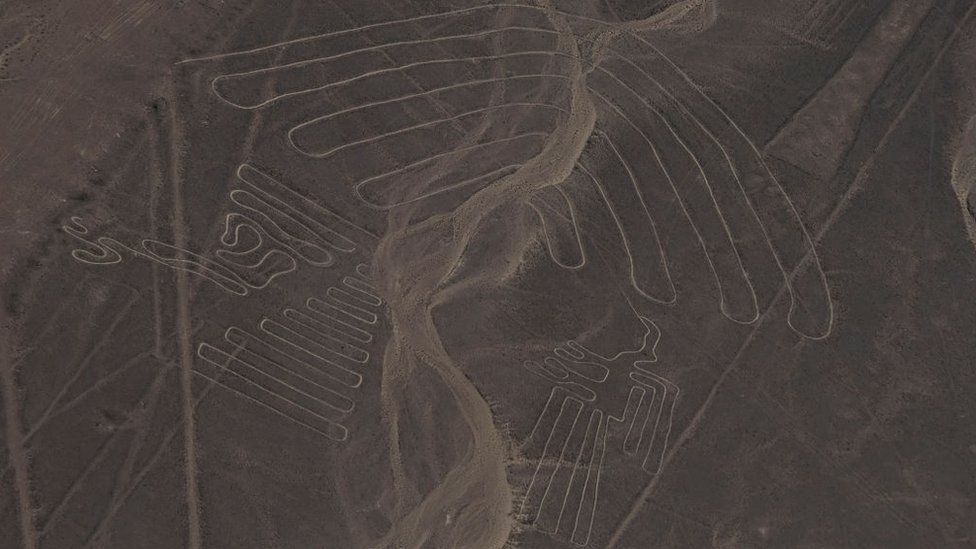 Geoglyphs in Nazca