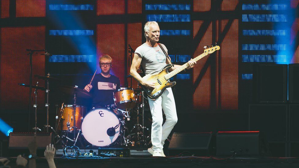Sting playing Bedford Park on Saturday, 24 June