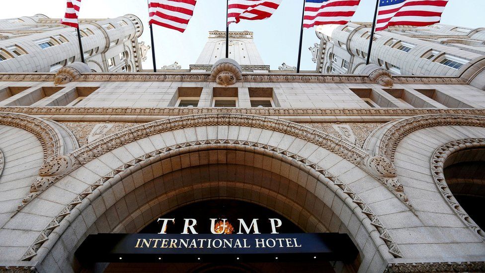 Khách sạn Trump International ở Washington DC được nhắm đến cho các nhà ngoại giao nước ngoài