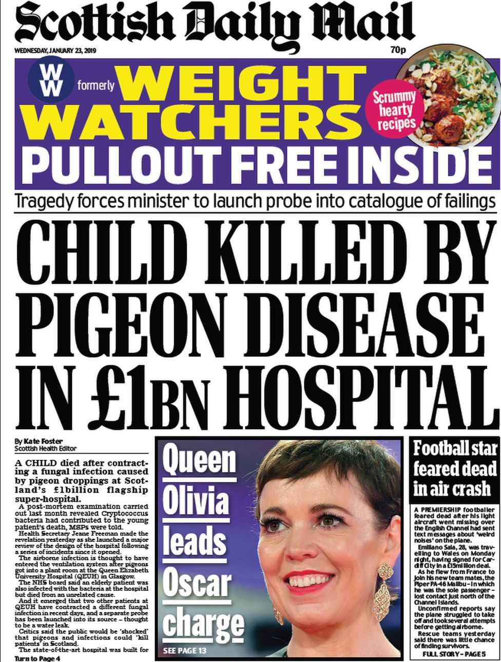 Scotland's papers: Hospital infection 'crisis' and rail fares row - BBC ...