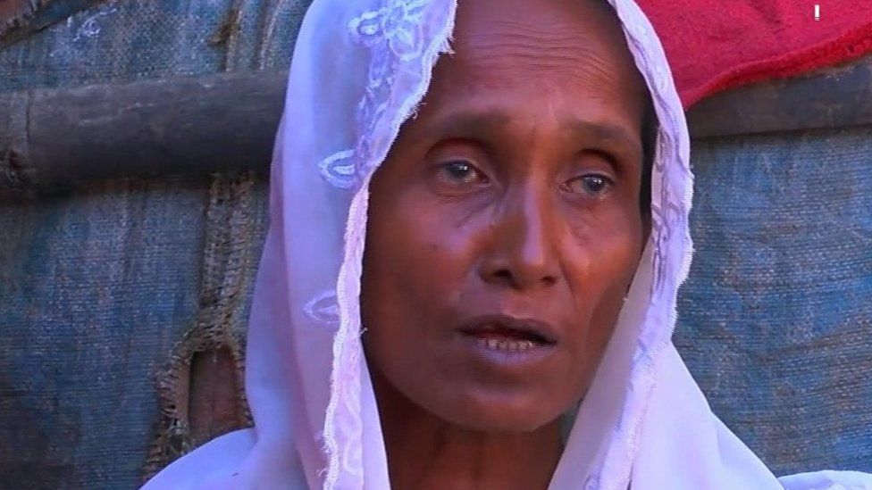 Ethnic Rohingya Muslims speak to the BBC after fleeing to Bangladesh to escape fighting in Myanmar.