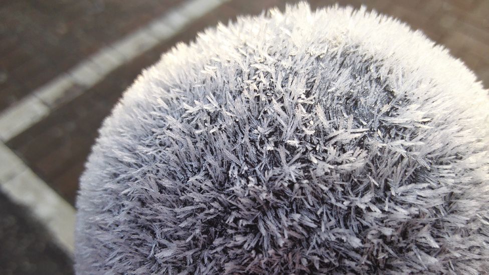Ice crystals